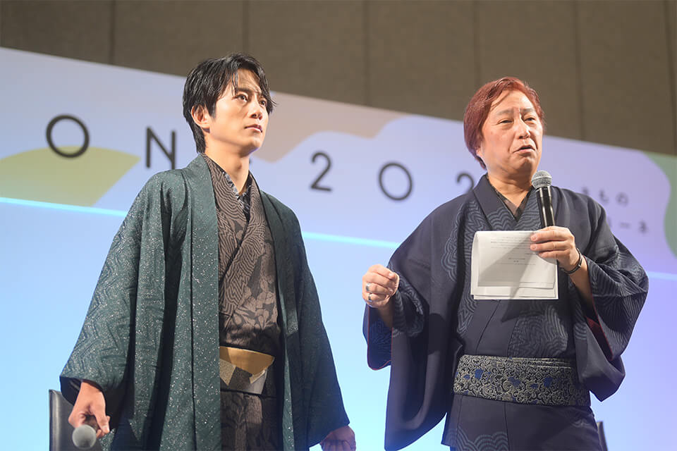 受賞された溝端淳平さんをスペシャルゲストに迎えたトークショー